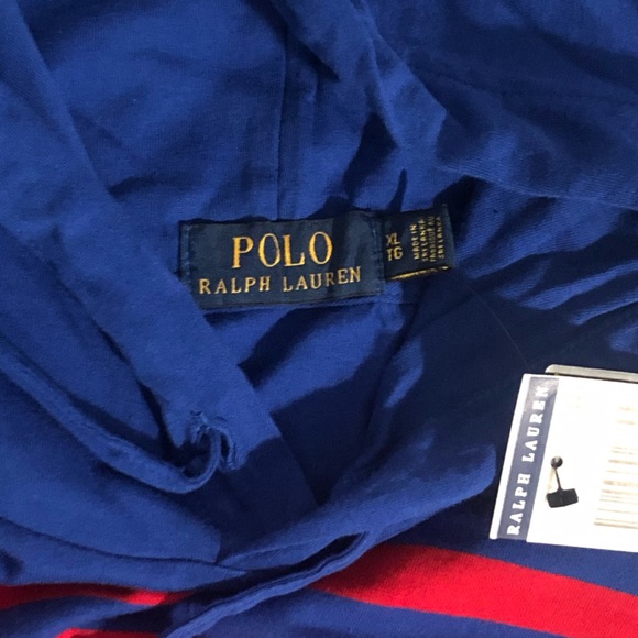 Ralph Lauren polo hoodie tee shirt - Picture 3 of 4